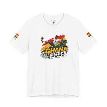 Ghana Pride Black Star Retro Tee