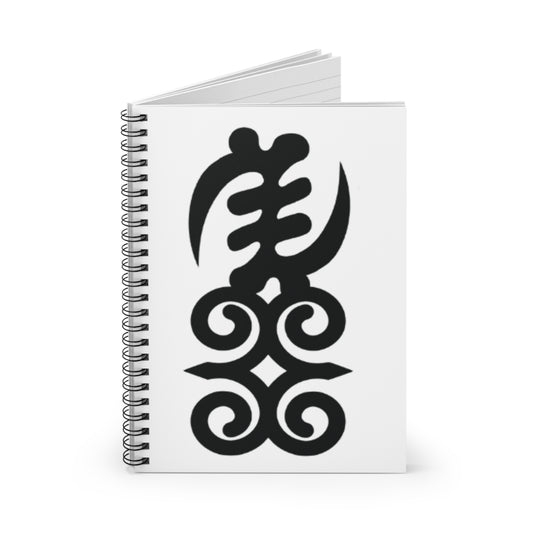 African Symbol Lined Notebook