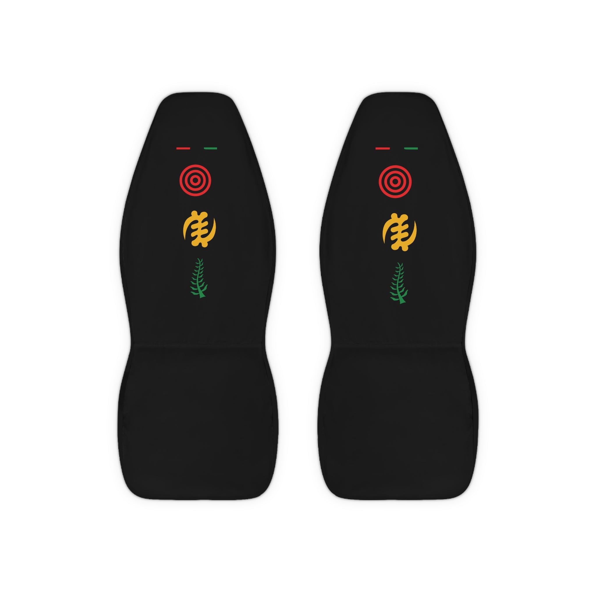 Car Seat Covers - African Symbol Design