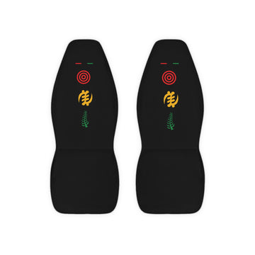 Car Seat Covers - African Symbol Design