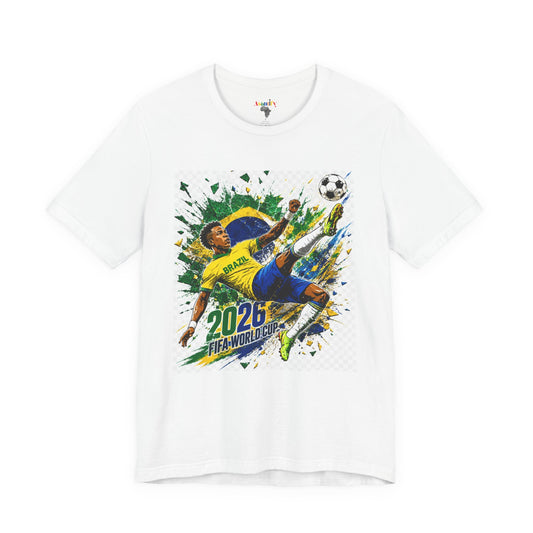 Brazil 2026 World Cup Back Print Tee