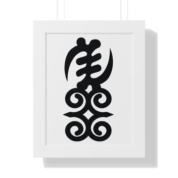 Cultural Expressions Framed Poster: African Symbol
