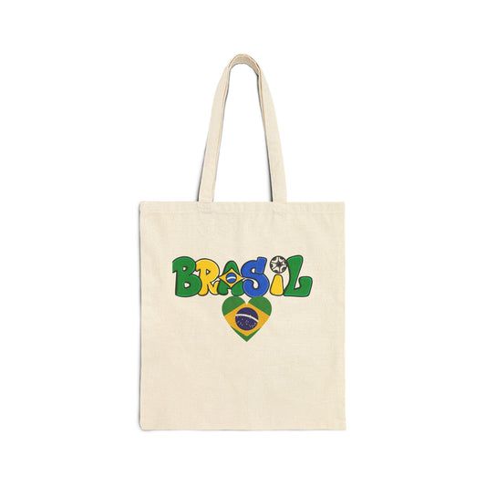Brazil 2026 World Cup Canvas Tote