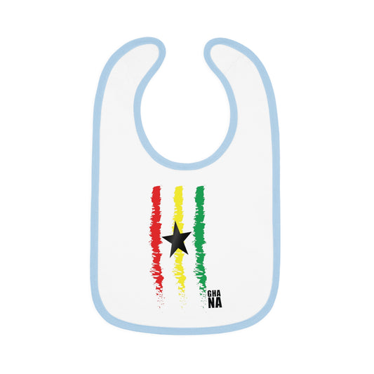 Colorful Ghanaian Baby Bib