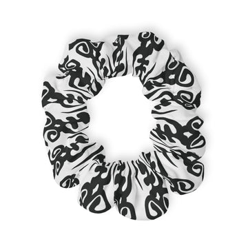 Vibrant African Symbol Festive Scrunchie