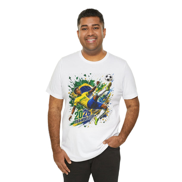 Brazil 2026 World Cup Back Print Tee
