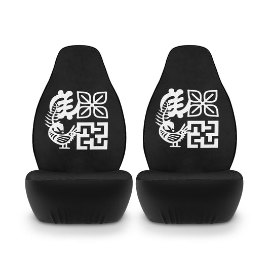 Car Seat Covers - Cultural Drive African Symbol Design