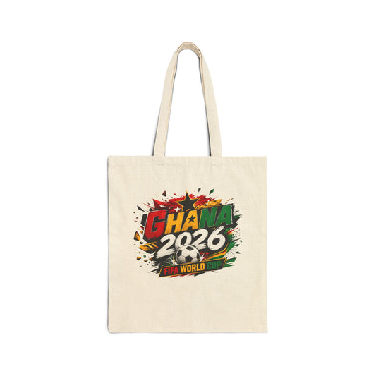 Ghana 2026 World Cup Canvas Tote