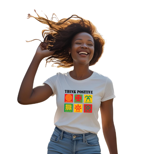 African Symbol Heavyweight Tee: Garment-Dyed Unisex