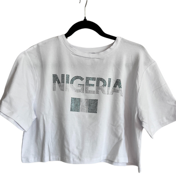 Women's Loose Fit Round Neck Crop Top_Nigeria