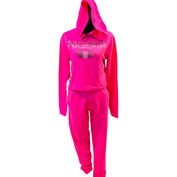 Sweatsuite_Nigeria Rhinestone